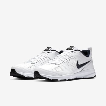 Nike T-Lite 11 - Férfi Edzőcipő - Fehér/Fekete/Obszidián